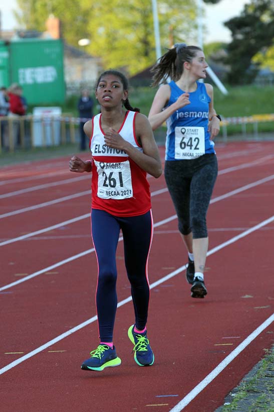 3000 metres, 2021 North East Grand Prix No. 2, Monkton, Wednesday, May 19th. Photo: David T. Hewitson/Sports for All Pics